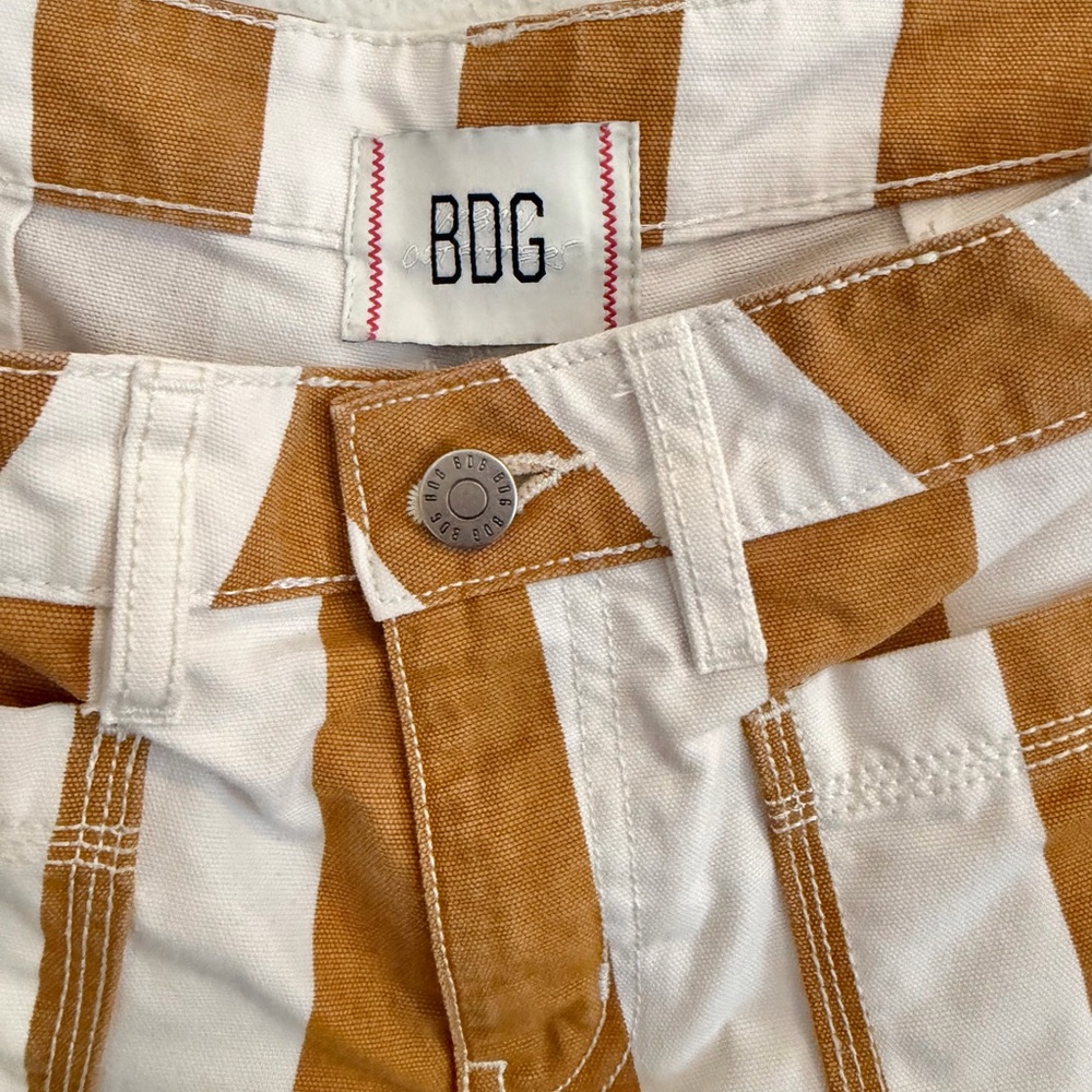BDG Urban Outfitters 🤎 Joey Striped Wide Leg Pant - Picture 7 of 10